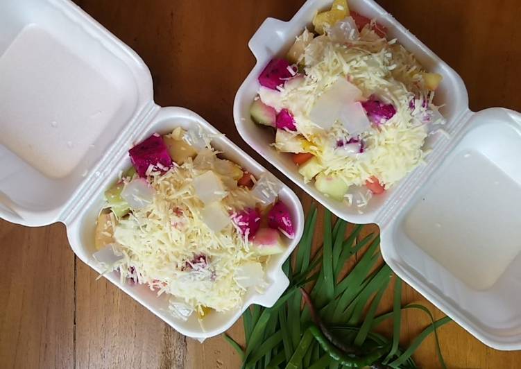 Resep Salad Buah Mayo Super Lezat