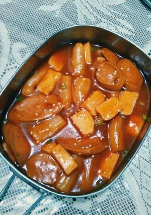 Foto resep Tteokbokki (tanpa gochujang)