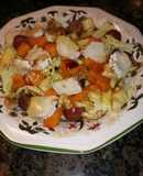 Ensalada de fruta con miel