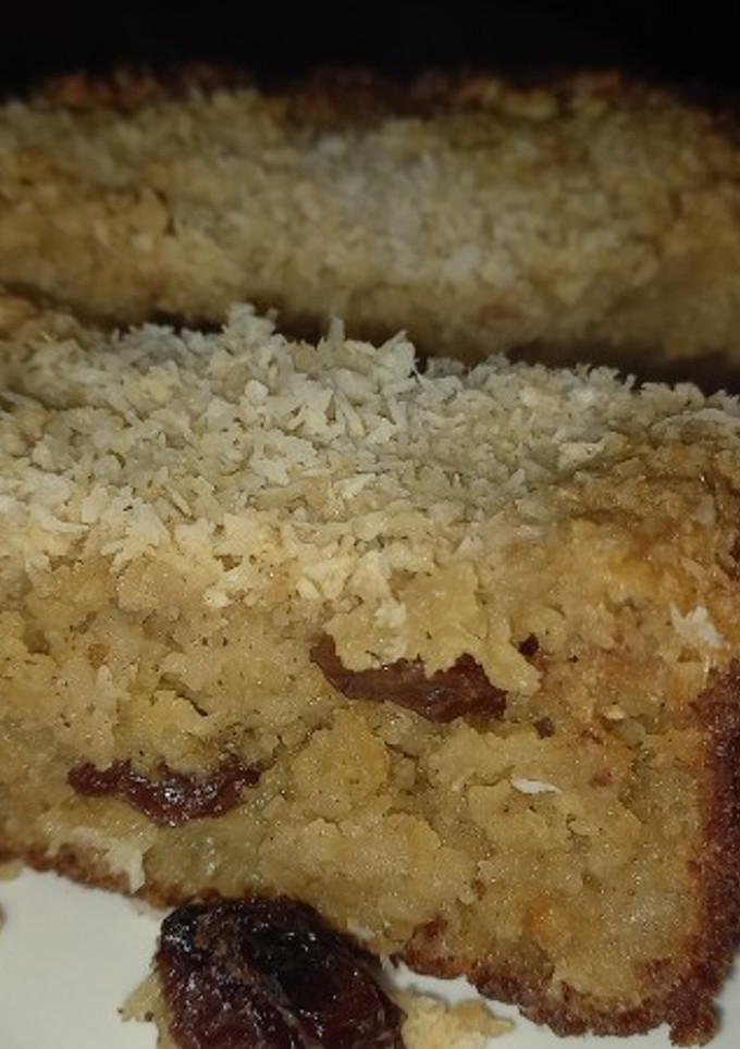 Una foto de Budín de avena con manzanas y pasas (sin harina) 🇺🇾