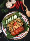 Nasi Bakar Ayam Pedas