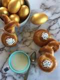 Coniglietti morbidissimi di pasta brioche ripieni di nutella 🌷