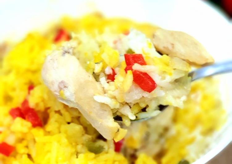 Resep Nasi Ayam Saffron ala Herat Saffron Indonesia yang simpel
