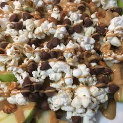 A picture of Apple nachos.