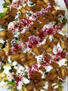 صورة لوصفة سلطه الفلافل 💘