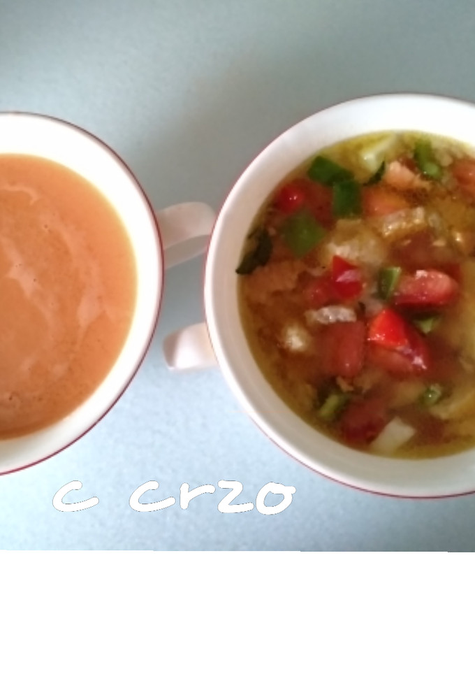 Una foto de Gazpacho de poleo