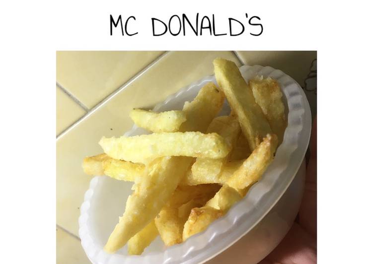 Step-by-Step Guide to Make Speedy PAPAS FRITAS ESTILO MC DONALD’S