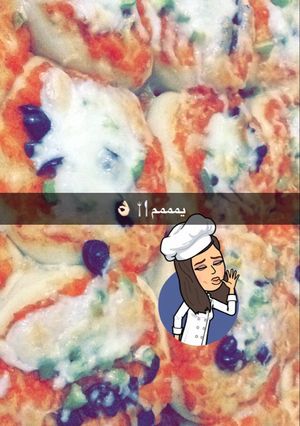 صورة لوصفة فطاير البيتزا 🍕 طريه وهشه 🍴😍