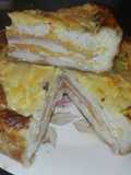 Pastel de pechuga rellena en hojaldre en la olla GM g