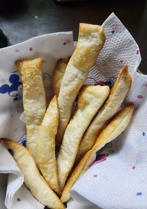 Una foto de Fajitas rápidas para untar con dips