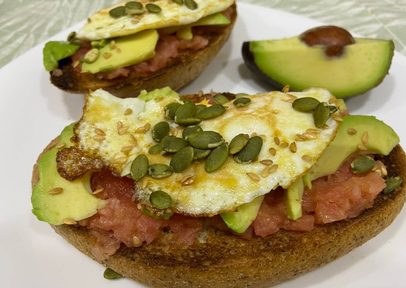 Desayuno o cena saludable