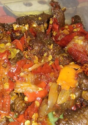 Foto resep Dendeng Sapi Balado Simple