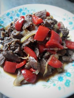 Foto resep Sapi Lada Hitam