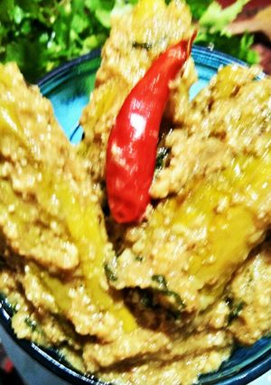 A picture of Point gourd with curd.