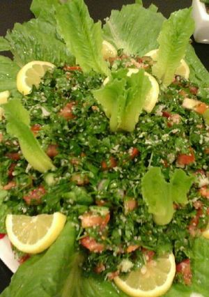 صورة لوصفة تبولة ولااااااطيب
