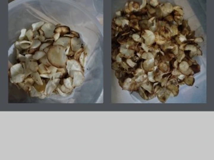 Cara Mudah Menyiapkan Resep Keripik Singkong bumbu manis dan original yang Lezat Sekali Anti Ribet, Uenak Banget