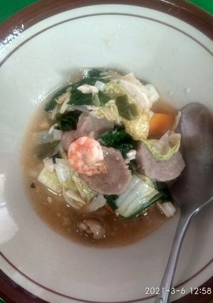 Foto resep Capcay Ayam Udang