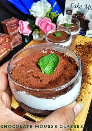 A picture of Chocolate Mousse Glasses.