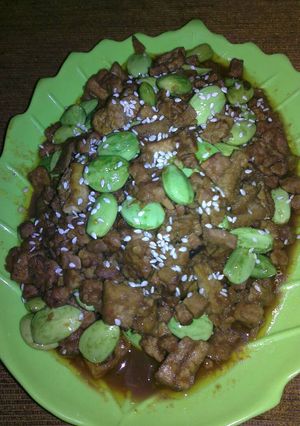 Foto resep Oseng teta bumbu sambal trasi