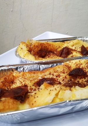 Foto resep Puding Roti Susu kurma aroma kayu manis 😘