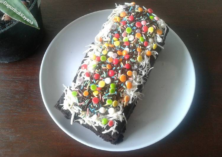 Cara Gampang Membuat 302. Chocolate Brownies Gluten Free, Menggugah Selera