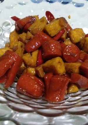 Foto resep Tumis sostah (sosis tahu)