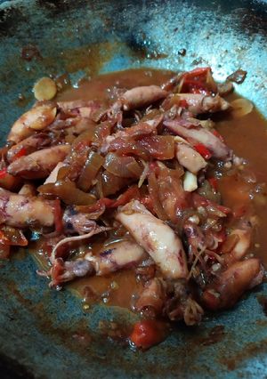 Foto resep Krecek cumi asin
