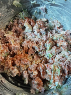 A picture of Easter Ham Salad.