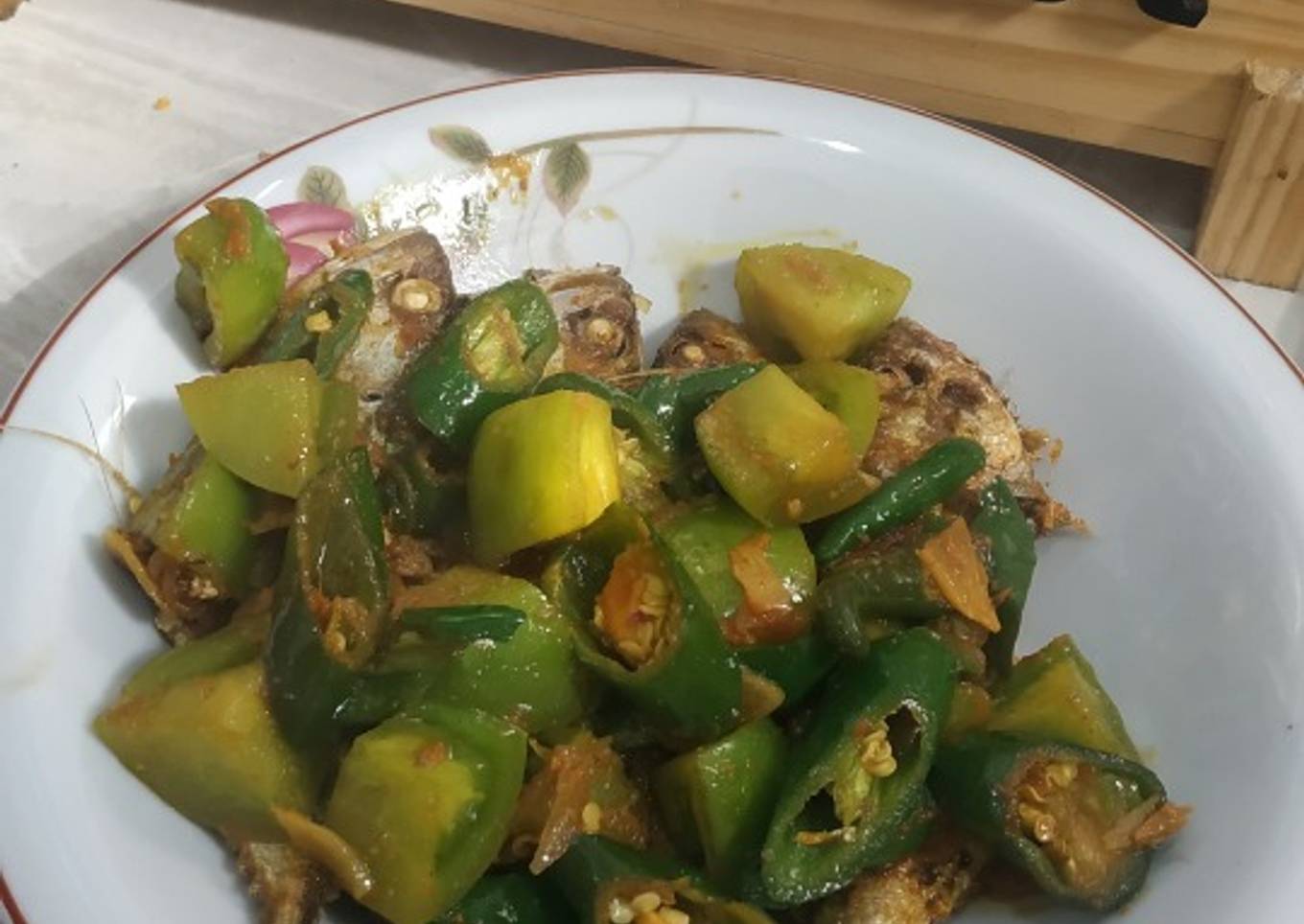 Ikan kembung cabe ijo