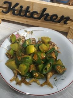 Foto resep Ikan kembung cabe ijo