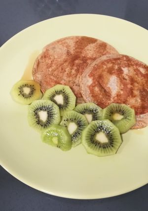 Una foto de Pancakes con Avena