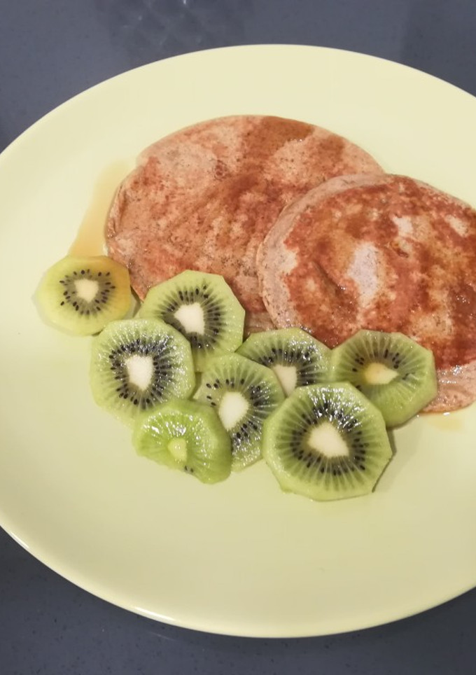 Una foto de Pancakes con Avena