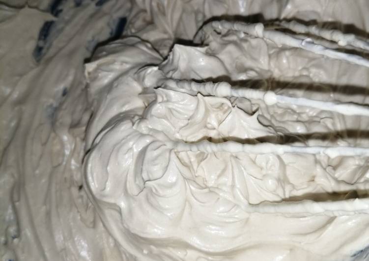Butter cream homemade simpel