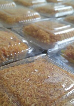 Foto resep Serundeng kelapa untuk ketan