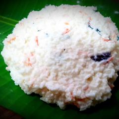 Creamy Carrot Curd Rice A picture of Creamy Carrot Curd Rice.
