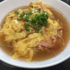 A picture of Tianjin Rice (Japanese style Chinese Omurice).