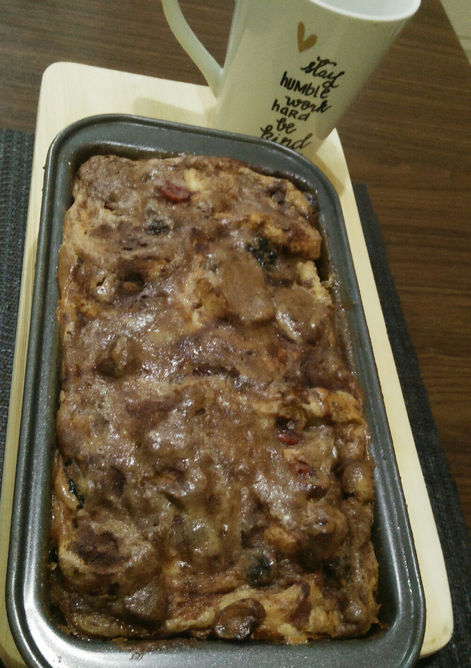 Foto resep Bread Pudding with Dried Fruit