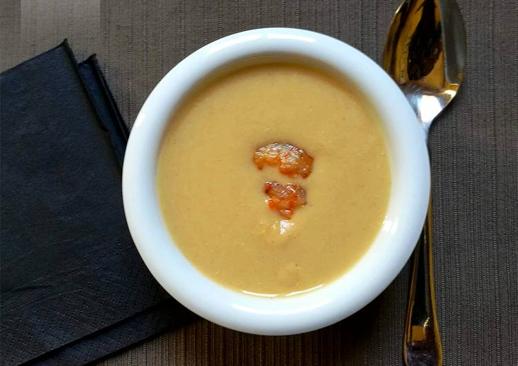 Crema fría de cigalas