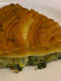 TARTA de KALE, CEBOLLA, CALABAZA. Y MUZARELLA (sin gluten) muy nutritivo