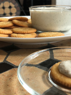 Una foto de Dip de Salmón (botanas para TV, 5 de 5)