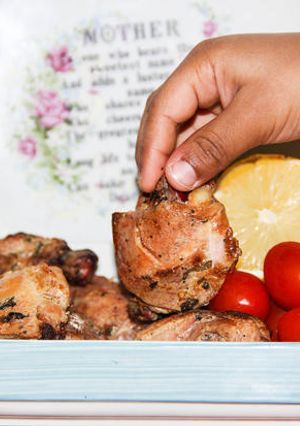 A picture of Malai Chicken Kebabs.