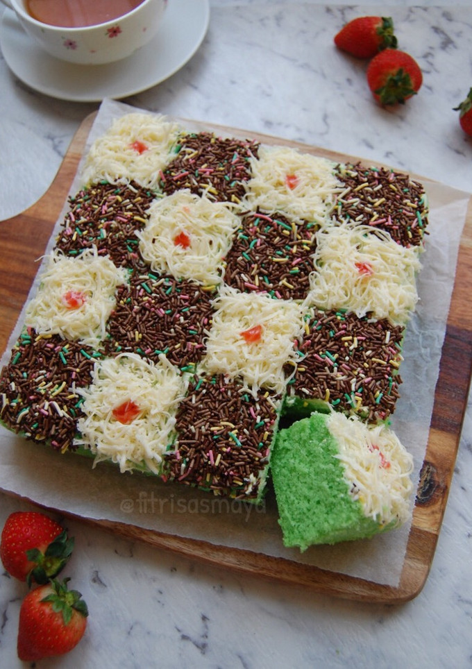 Foto resep Bolu Kukus Pandan, Ekonomis