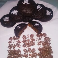 A picture of Ragi Kakora Pitha.
