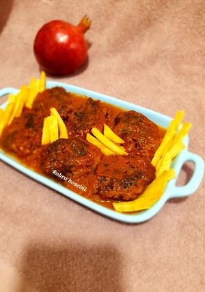عکسی از دستور ترشه شامی گیلان