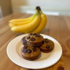 A picture of Banana Chocolate Muffin 香蕉朱古力鬆餅.