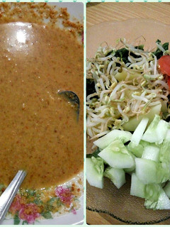 Foto resep Lotek sayur 😂