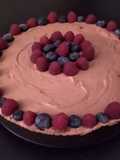 Tarte de Oreos e mousse de chocolate