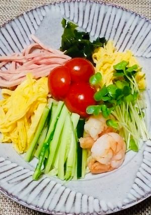 Una foto de Japanense Summer Hiyashi Chuka!