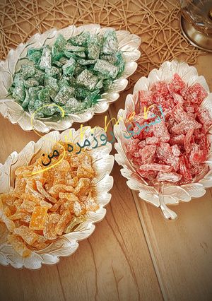 عکسی از دستور شکلات پوست هندوانه