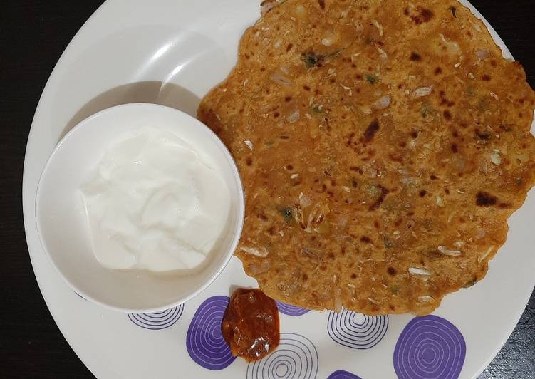 Simple Way to Prepare Favorite Cabbage paratha